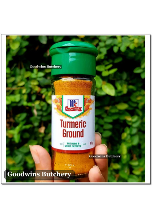 Herb spice McCormick TURMERIC GROUND kunyit bubuk Mc Cormick Australia 30g